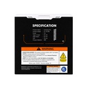 Ventiladores Recargables ColdSky Color Mandarina (7w)