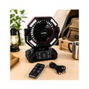 Ventiladores Recargables ColdSky Color Rosado (7w)