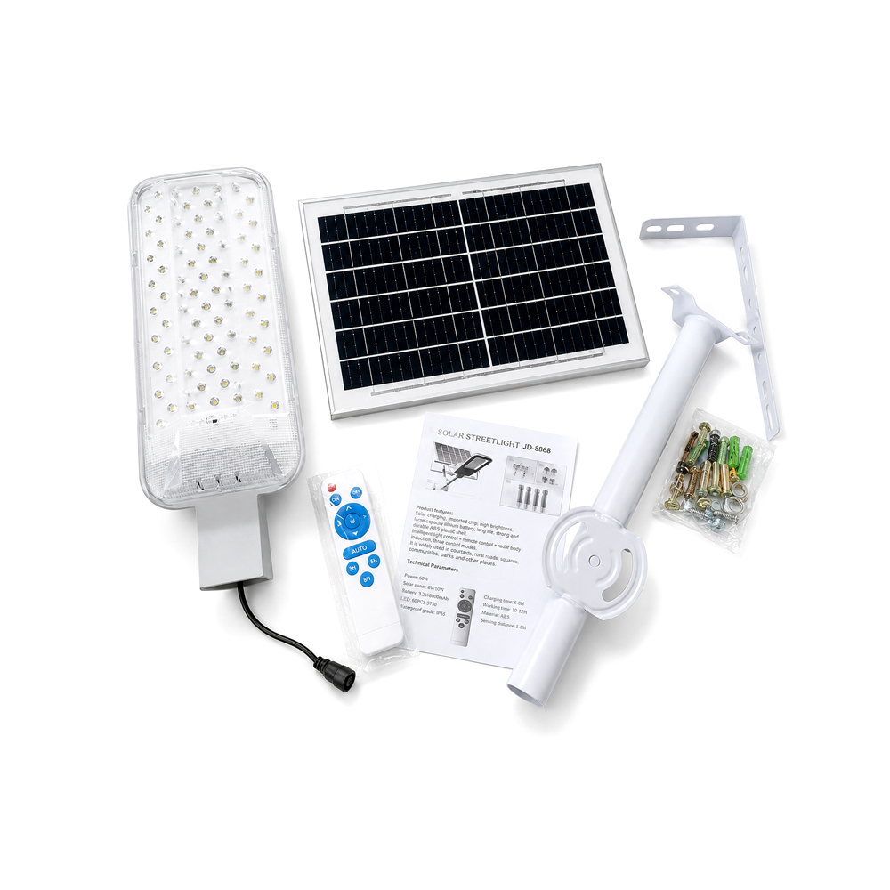 Lampara Solar Recargable con Panel Automático