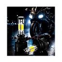 Bombillo Led H4 de 4 Caras para Motorinas