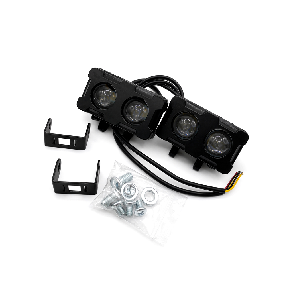 Neblineros Potentes Led para Motorinas 2 Lupas (2uds)
