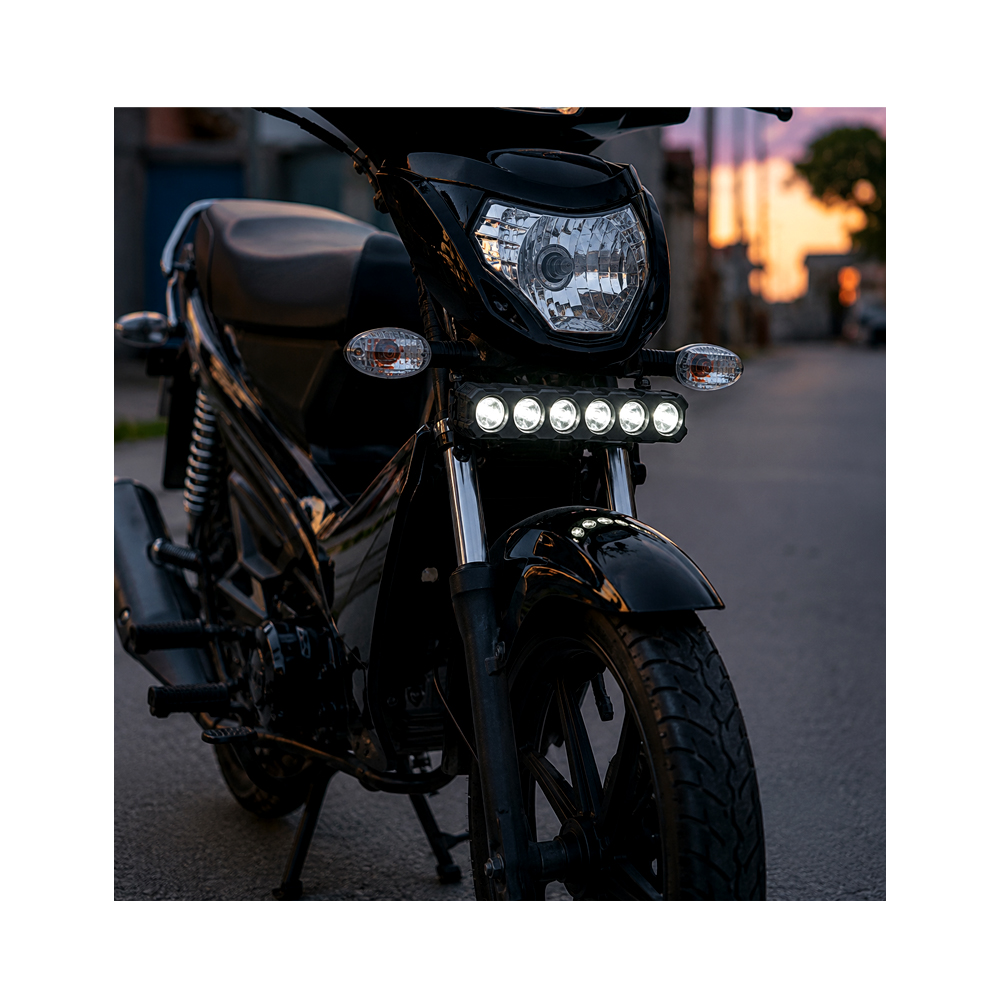 Neblineros Potentes Led para Motorinas (6 lupas)
