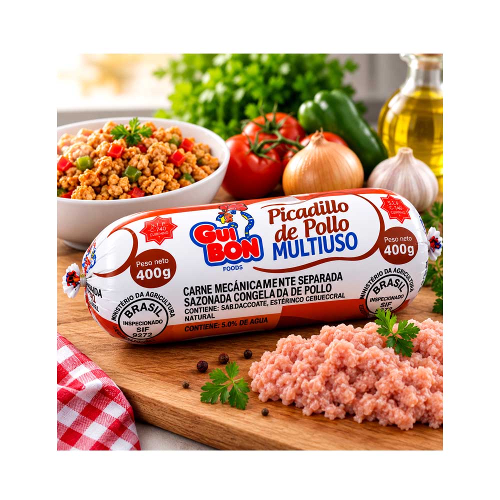 Picadillo de Pollo Multiuso GuiBon (400g)
