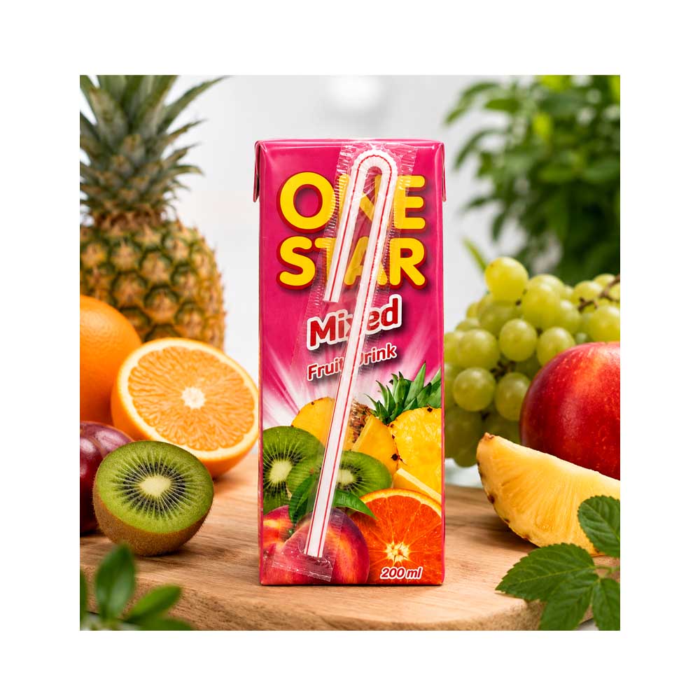 Pack 6uds de Jugo ONESTAR de Frutas (6x200ml)