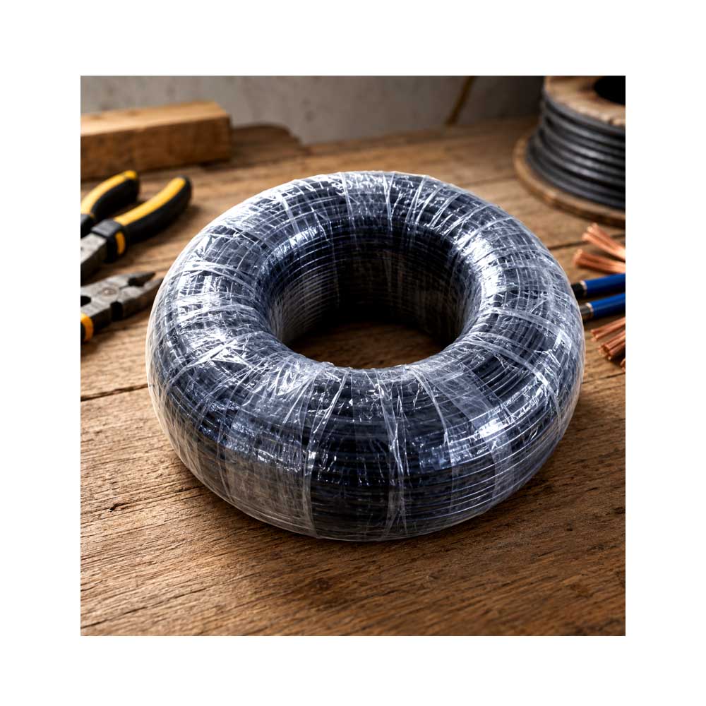 Cable Solar LEADER Color Negro (1m)