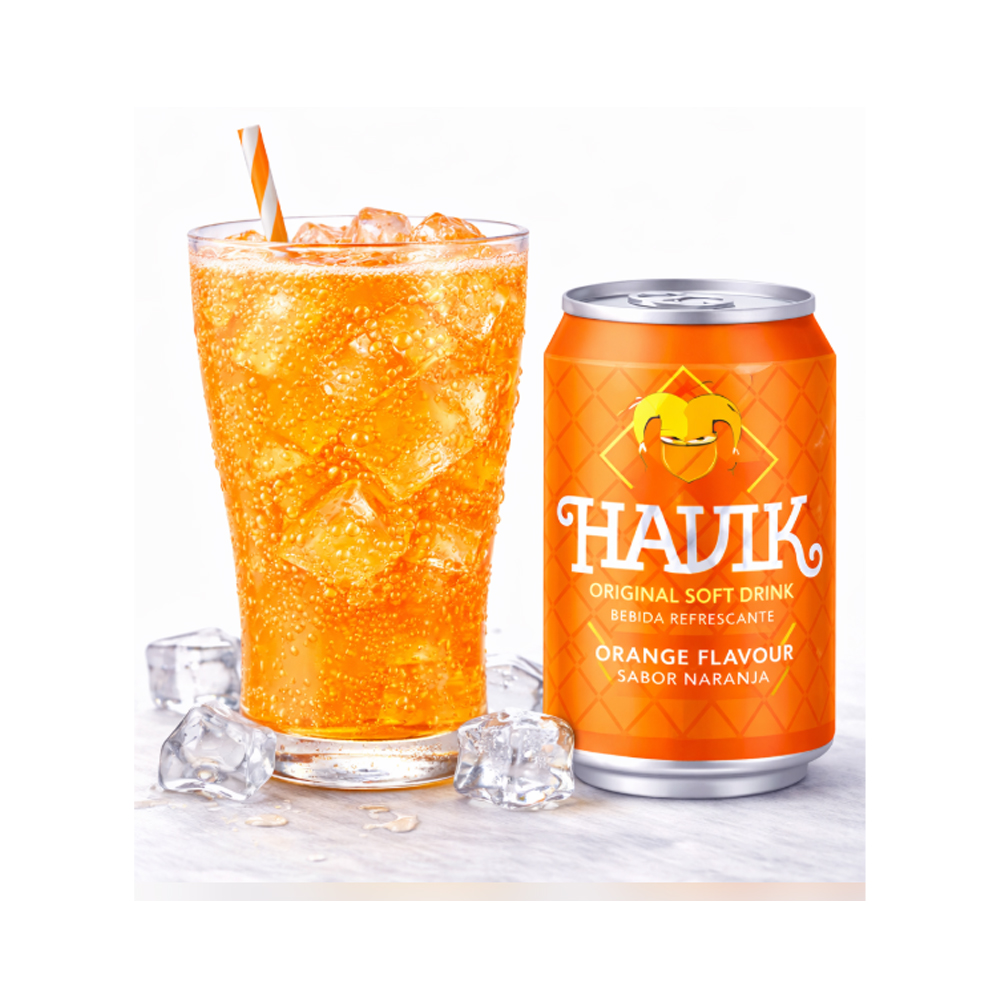 Pack de Refresco Sabor Naranja Havik (6x330ml)