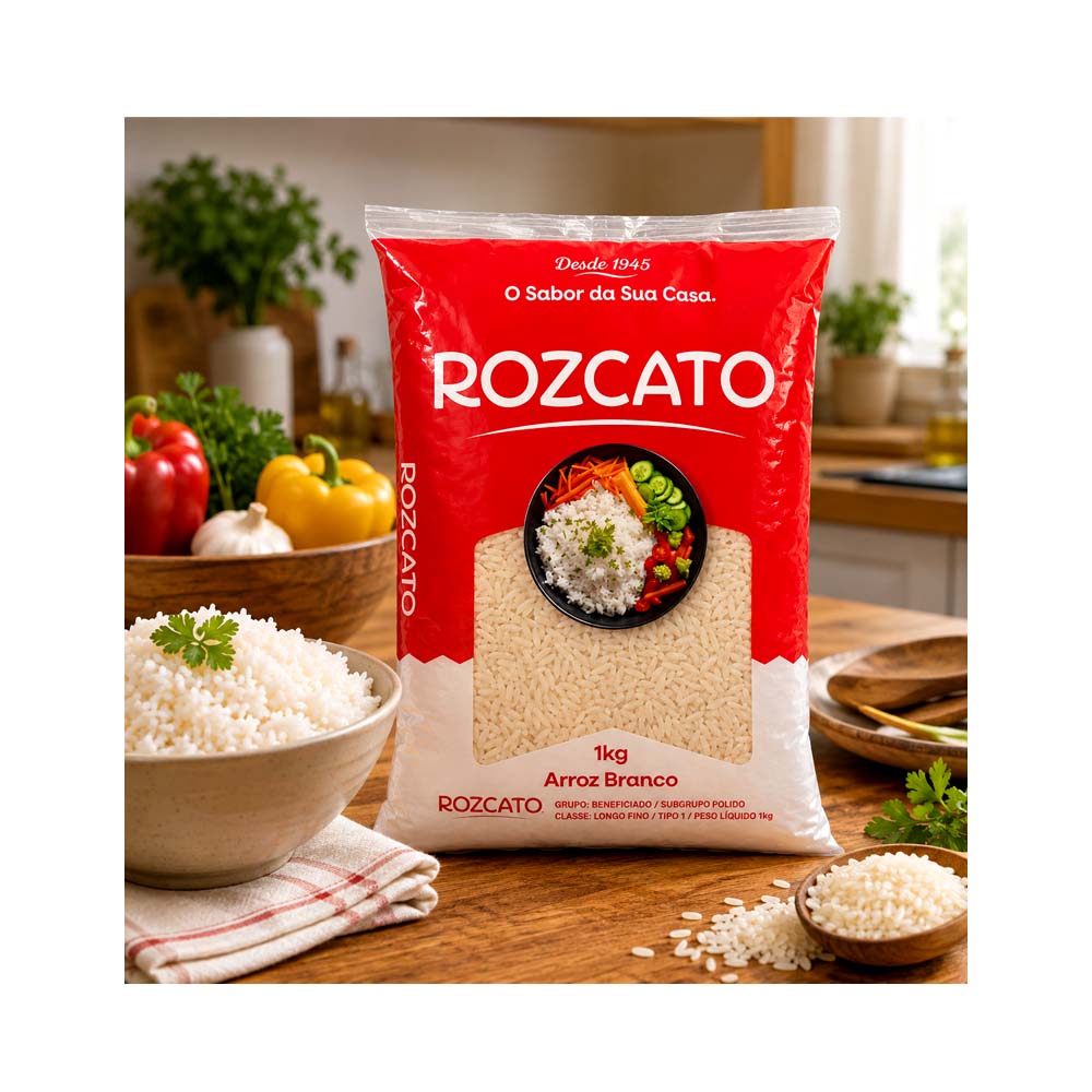 Pack de 6uds de Arroz Blanco Rozcato (6x1kg)