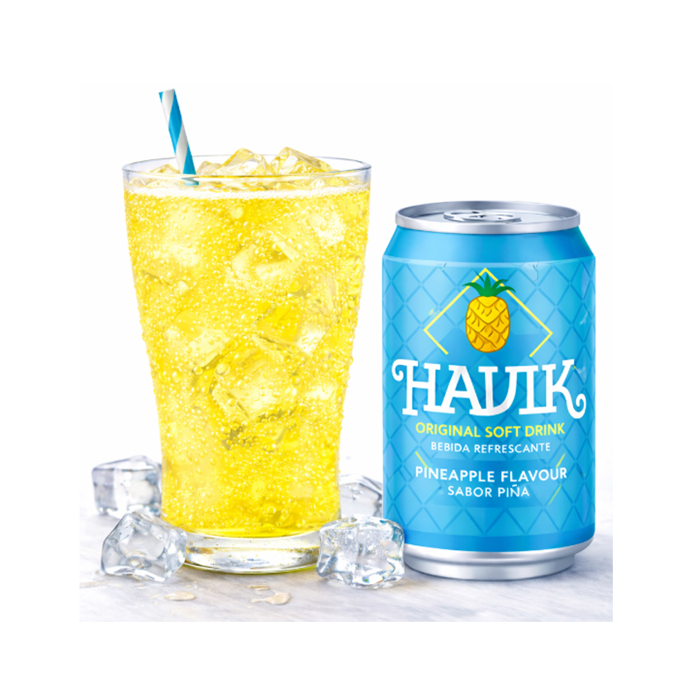 Pack de Refresco Sabor Piña Havik (6x330ml)