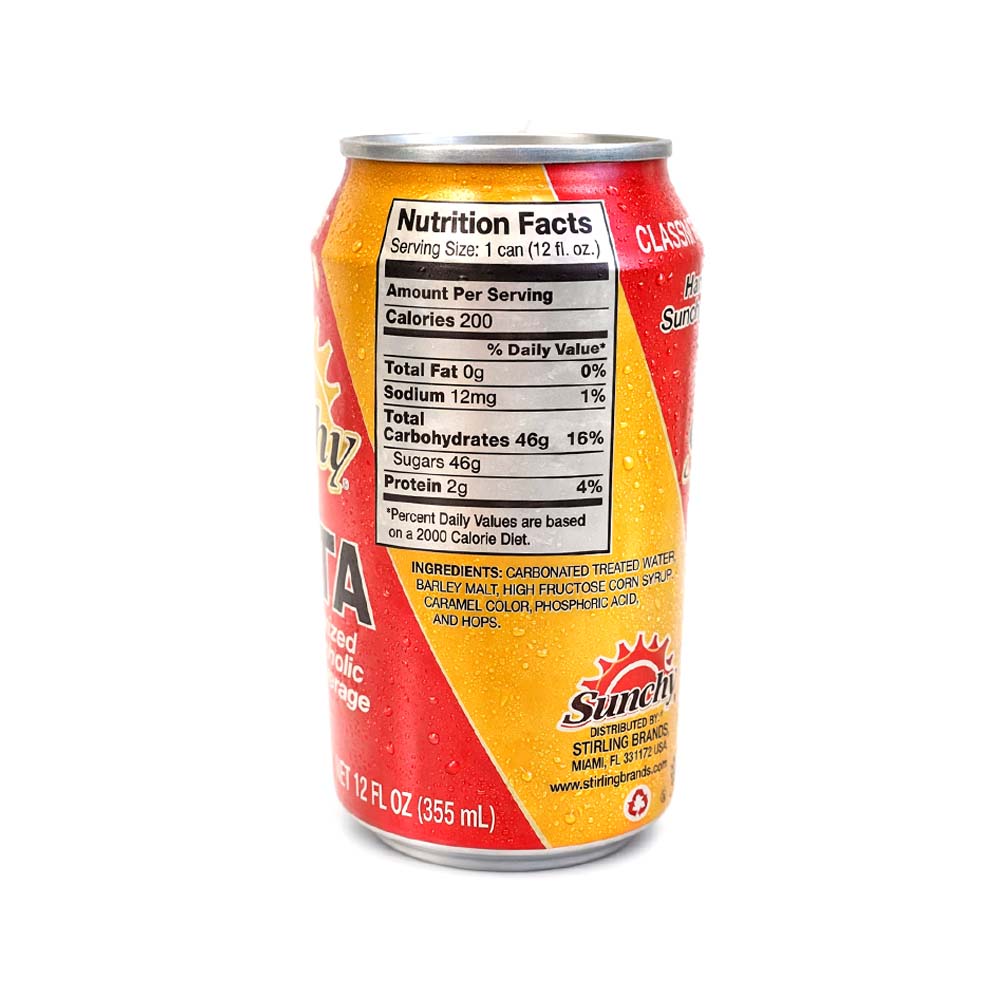 Caja de Malta Sunchy (24x355ml)
