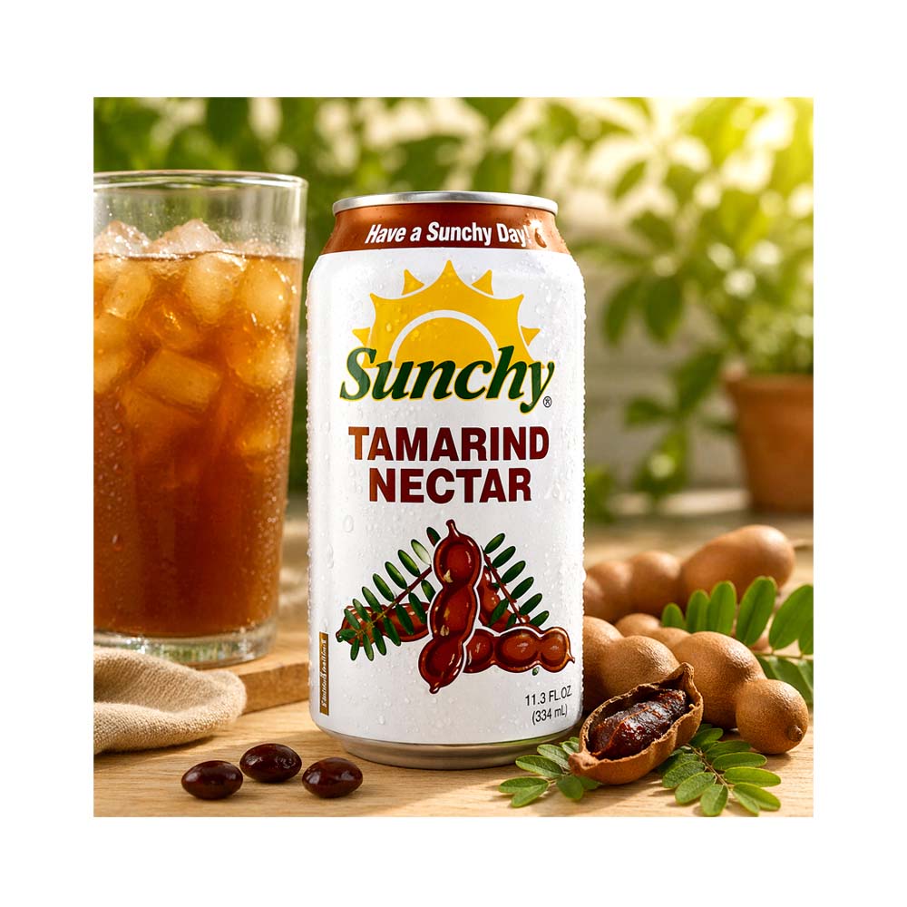 Caja de Néctar de Tamarindo Sunchy (24x334ml)