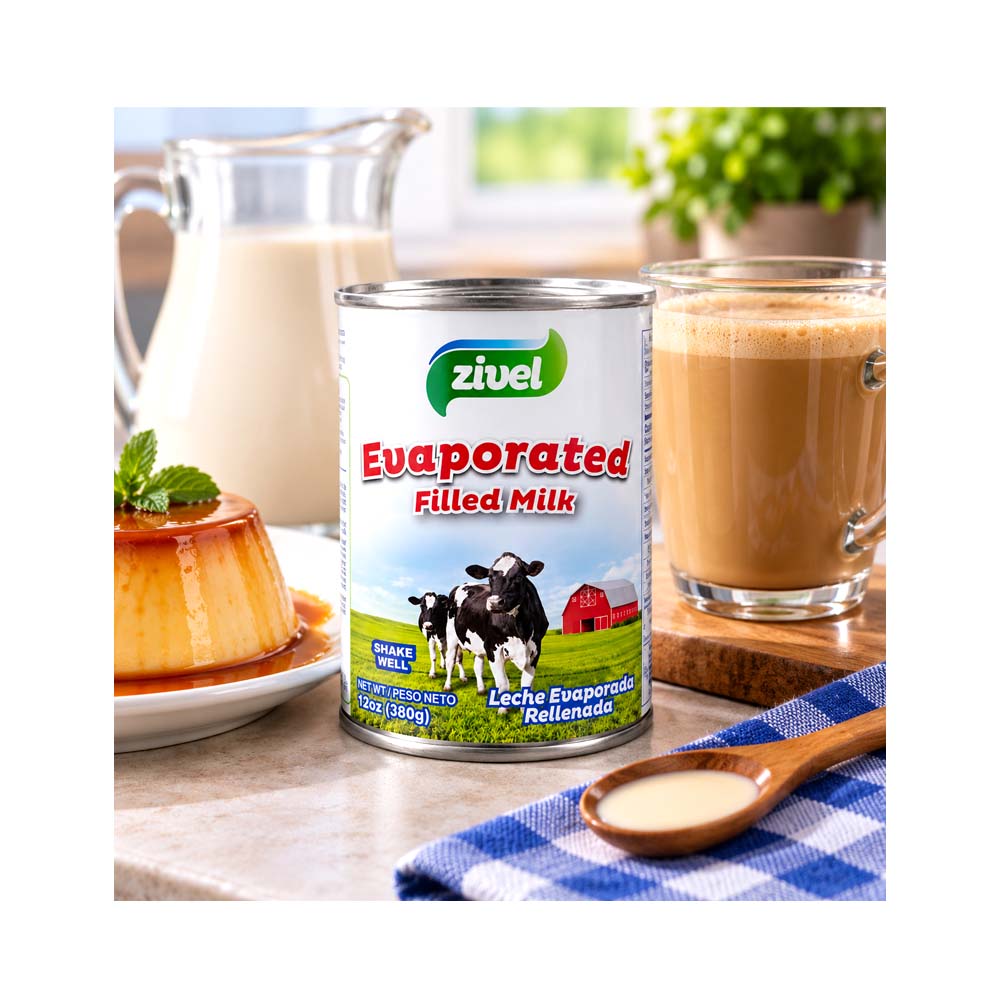 Leche Evaporada Rellenada Zivel (380g)