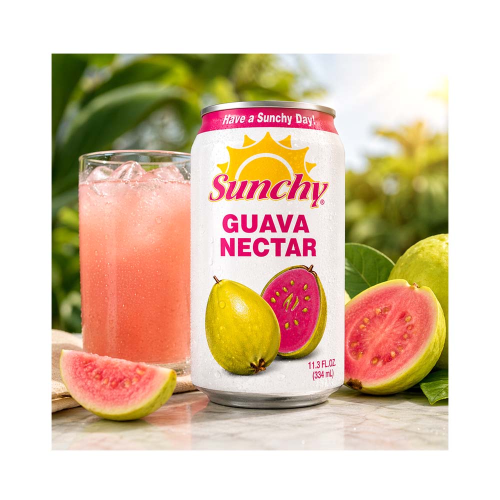 Pack de 12uds de Néctar de Guayaba Sunchy (12x334ml)