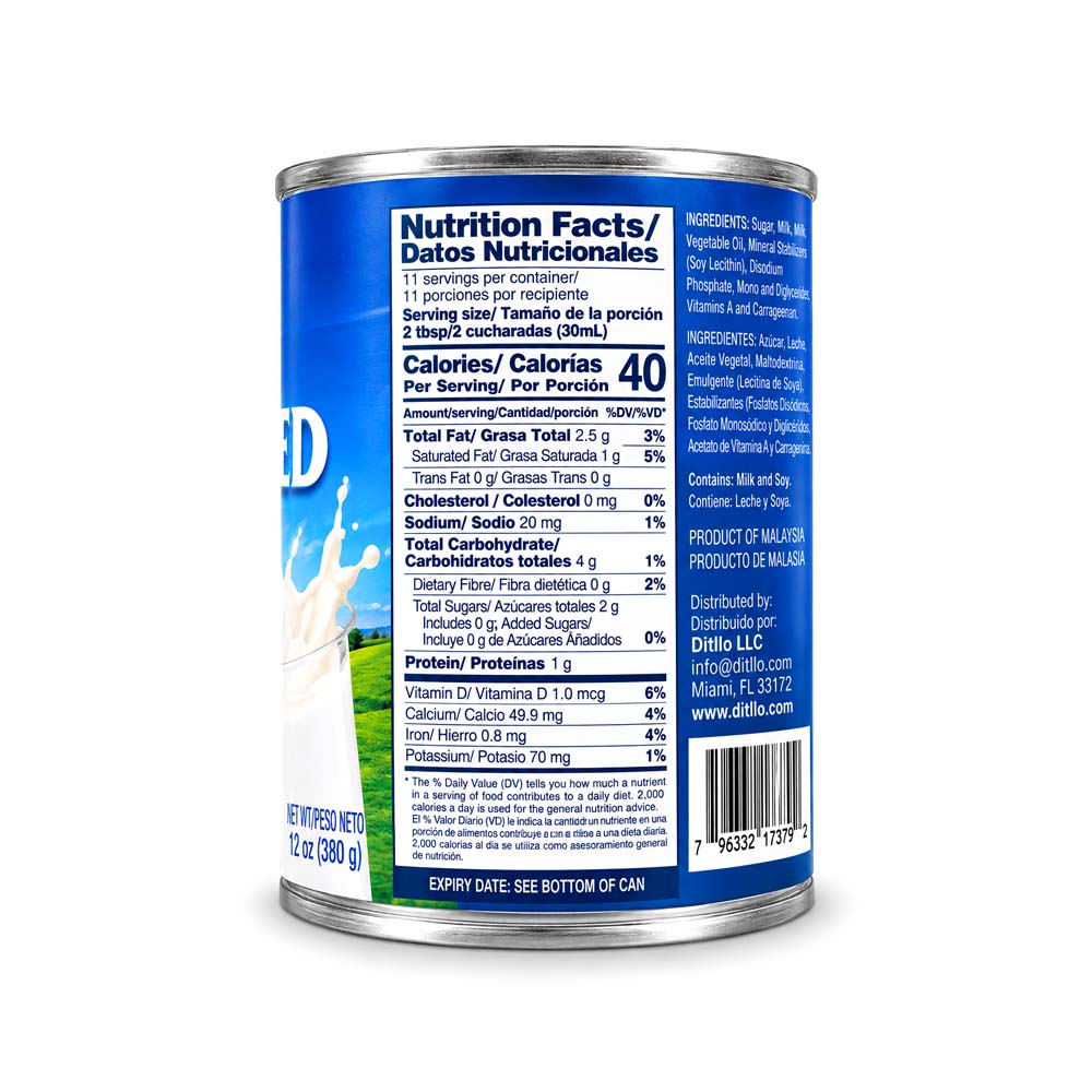 Pack de 6uds de Leche Evaporada Rellenada Sogood (6x380g)