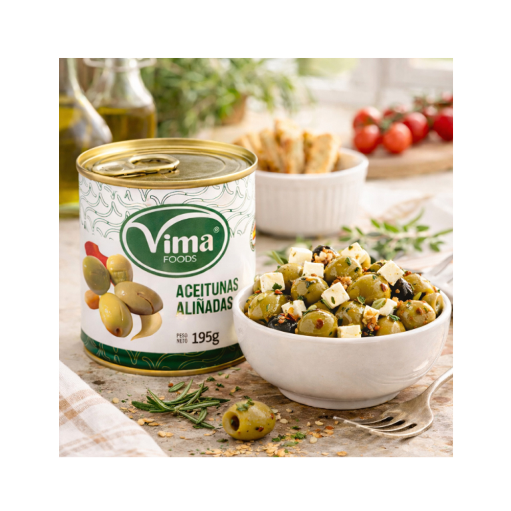 Aceitunas Aliñadas Gourmet Vima (195g)