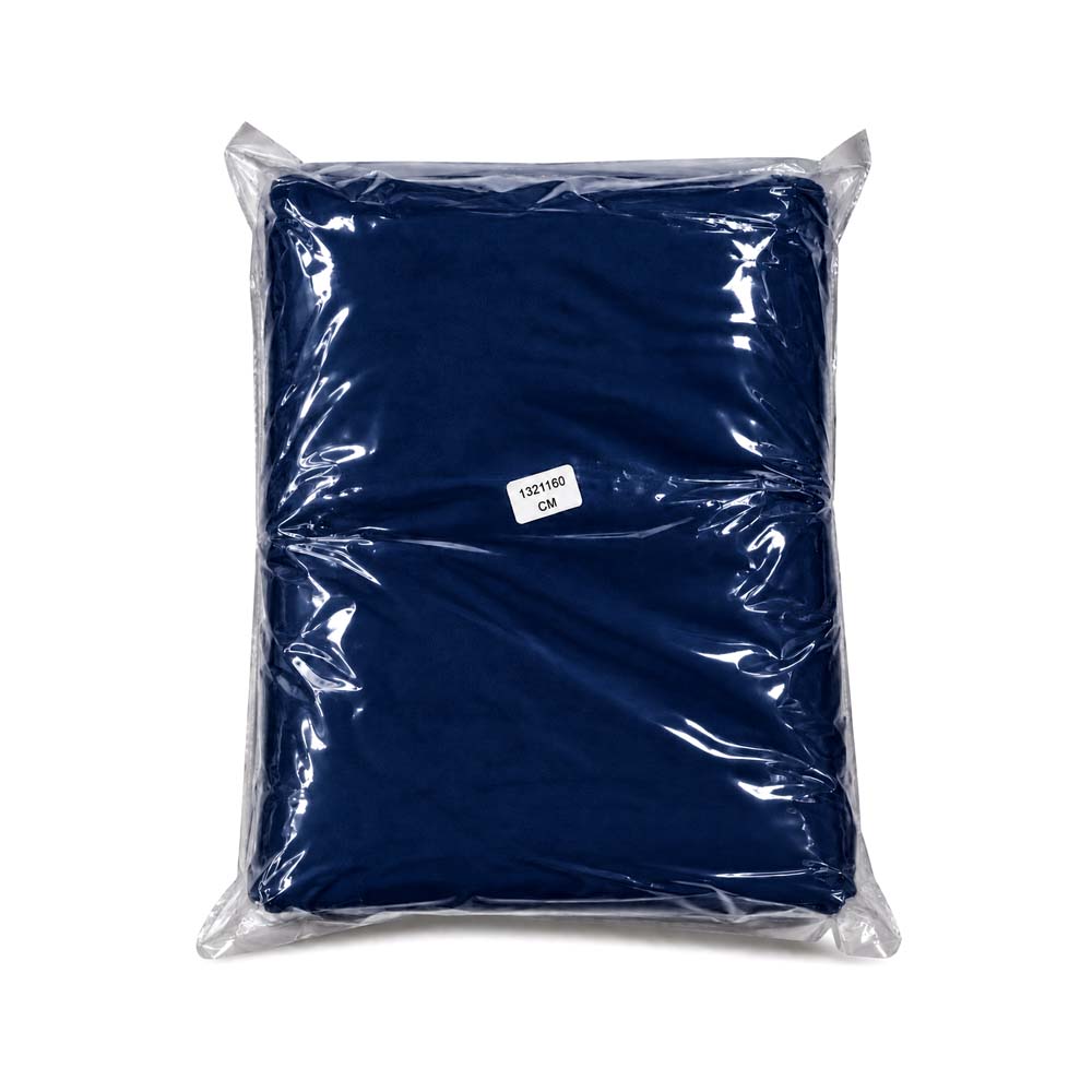 Cortinas de Argollas Tapa Sol Color Azul Fuerte (132x160cm)
