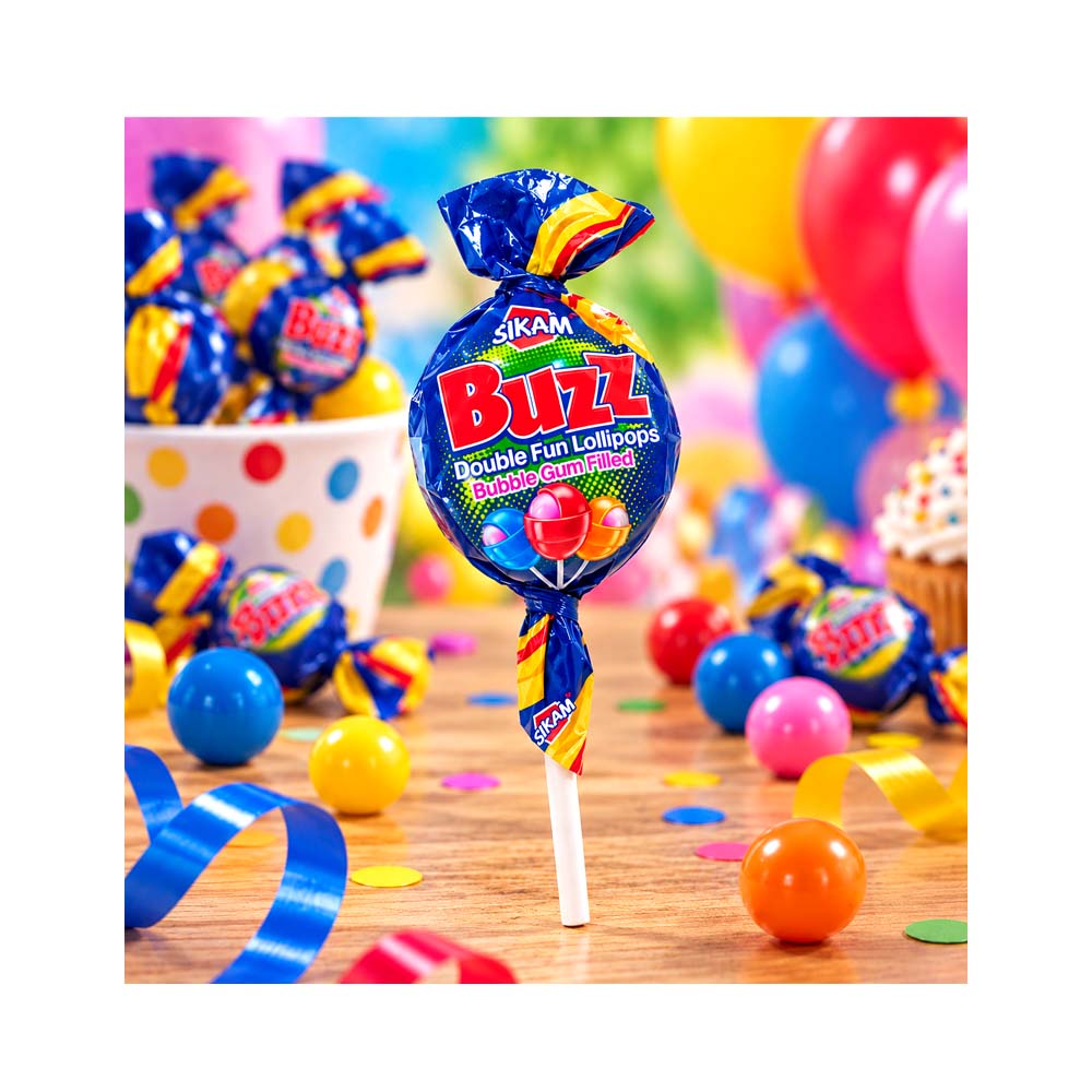 Chupa-Chupa Buzz de Frutas