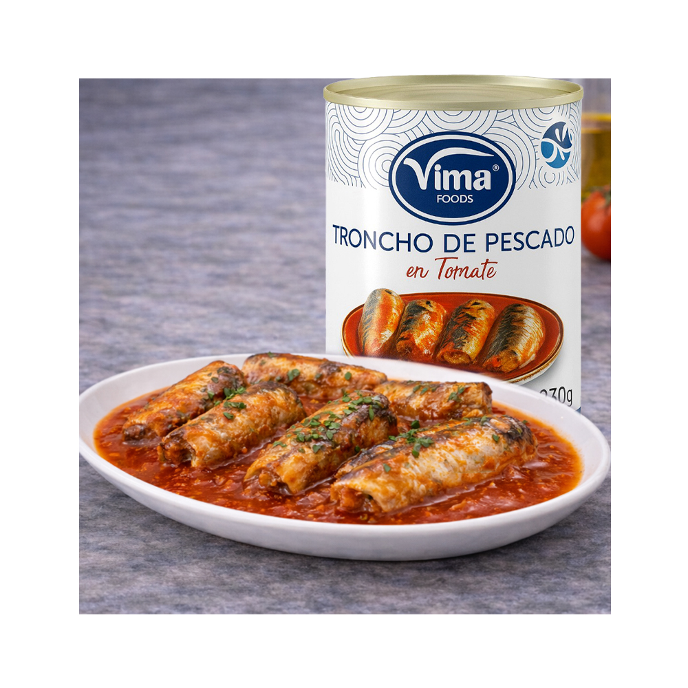 Troncho de Pescado en Salsa de Tomate (425g)