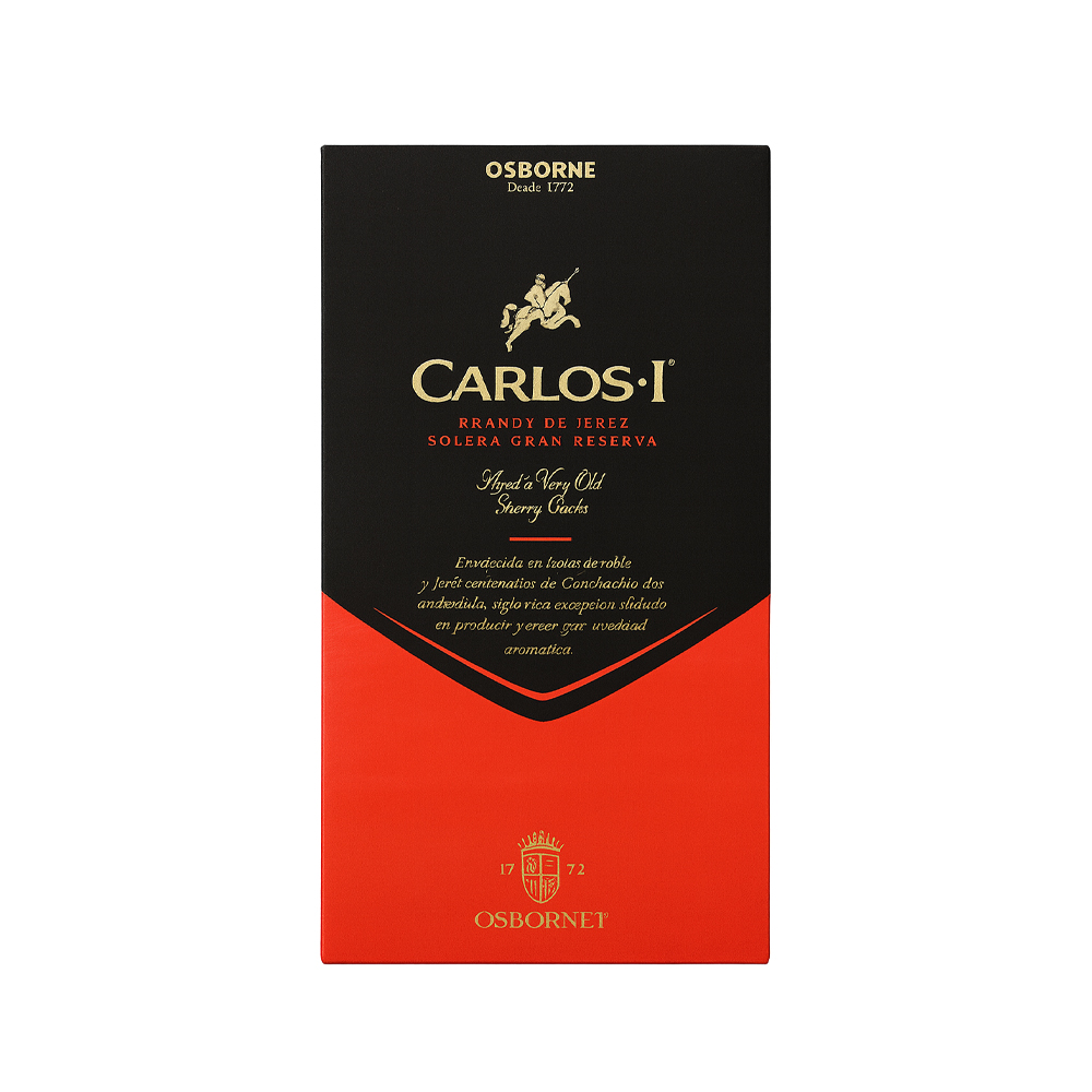 Brandy Gran Reserva Carlos I 700ml
