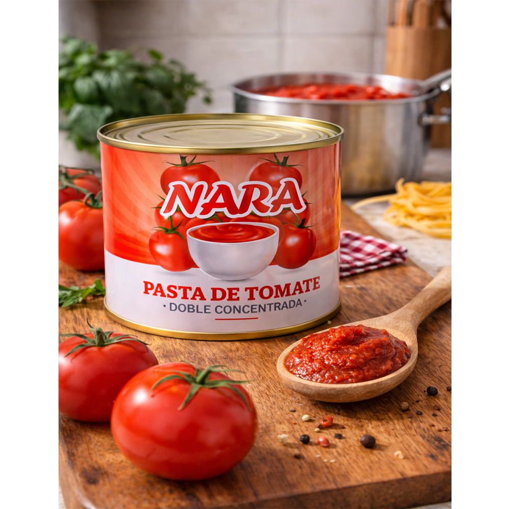 Pasta Tomate Doble Concentrado Nara (210g)