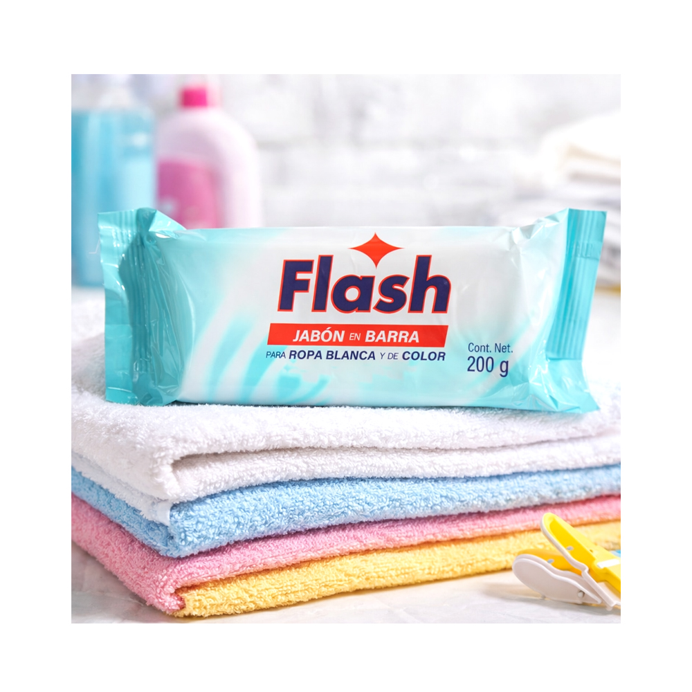 Jabón Flash en Barra (200g)