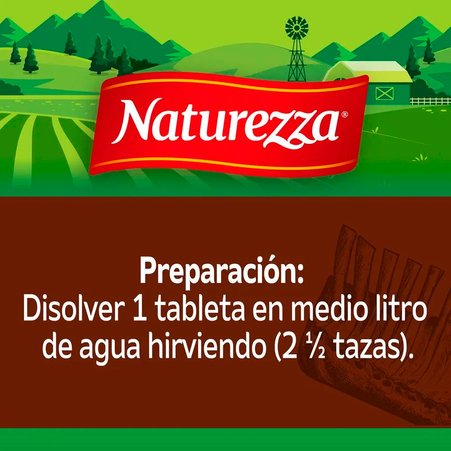 CALDO NATUREZZA RRP COSTILLA 8X10G