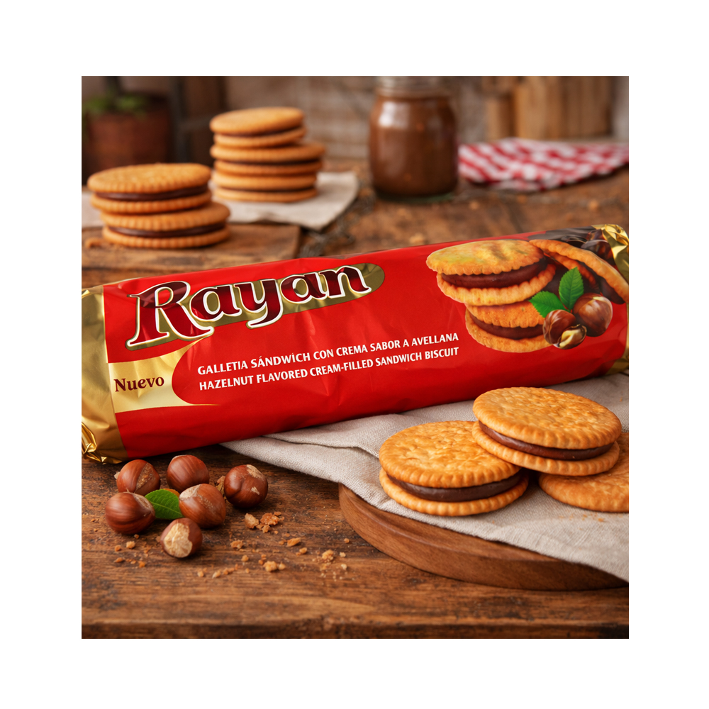 Galletas Avellana Rayan (140g)