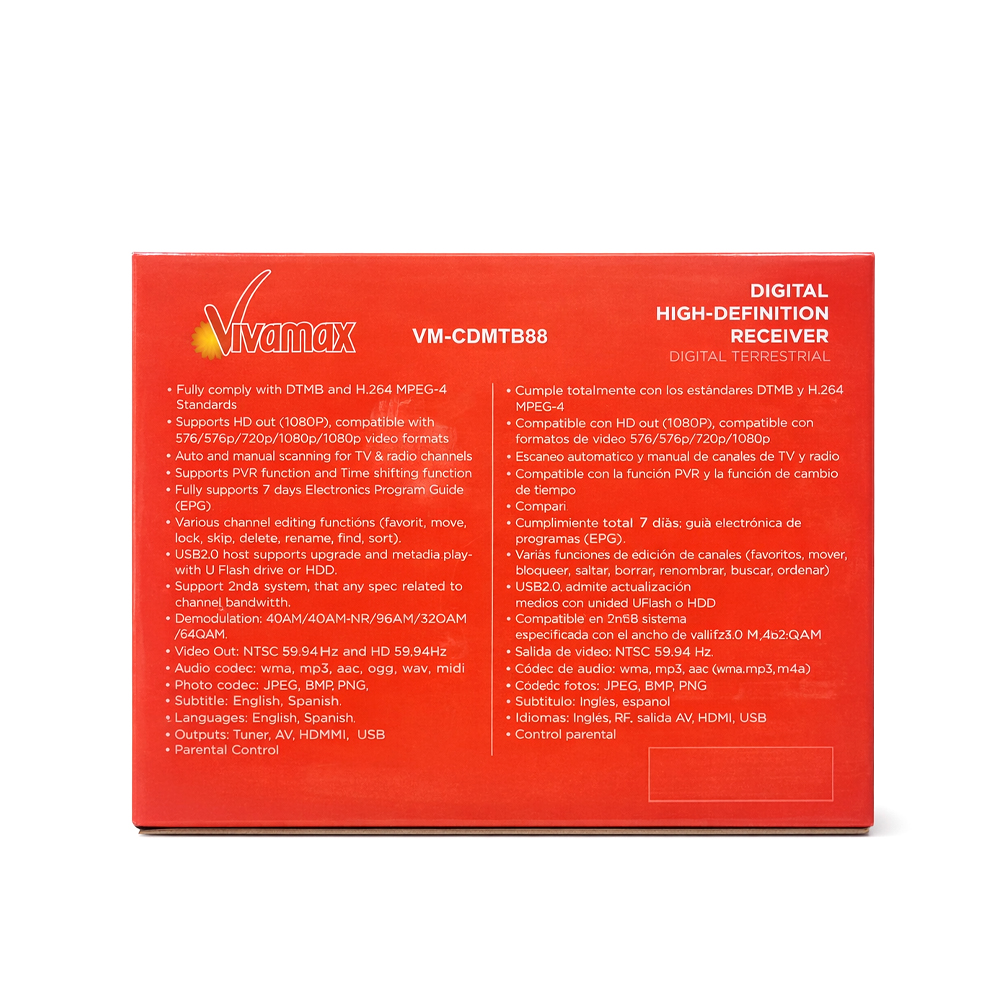 Cajita Digital DTMB Converter Box Vvimax