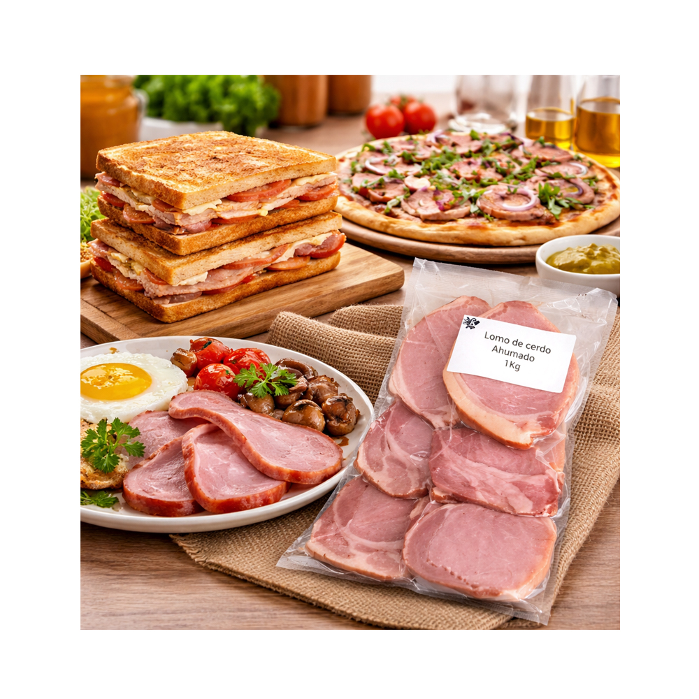 Lomo Ahumado Laminado (1kg)