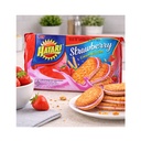 Galletas Rellenas de Crema de Fresa (190g)