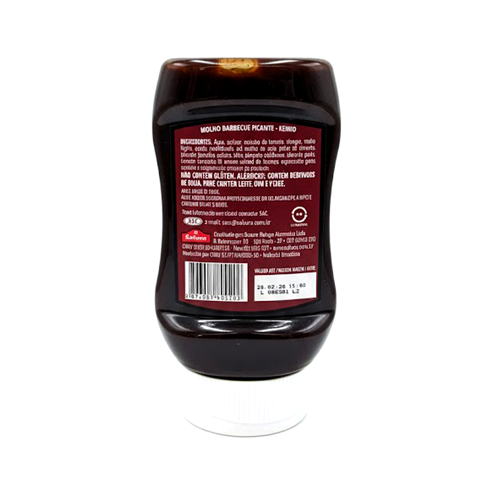 Salsa Barbecue Picante Kenko (370g)