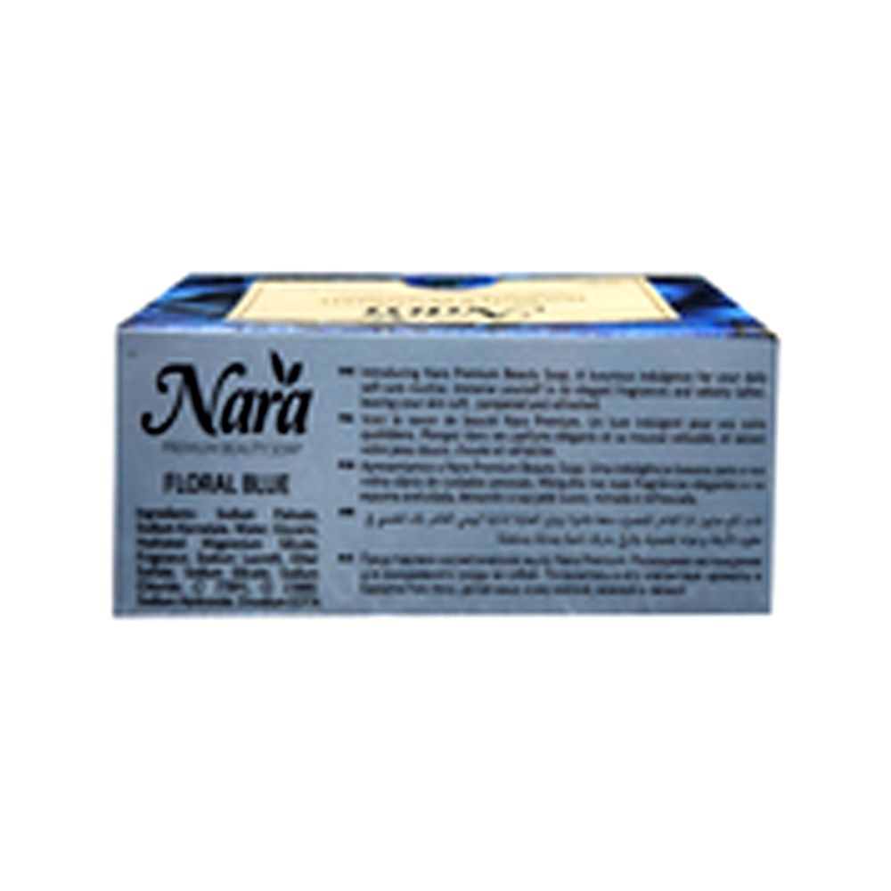 Jabón Nara Floral Blue (90g)