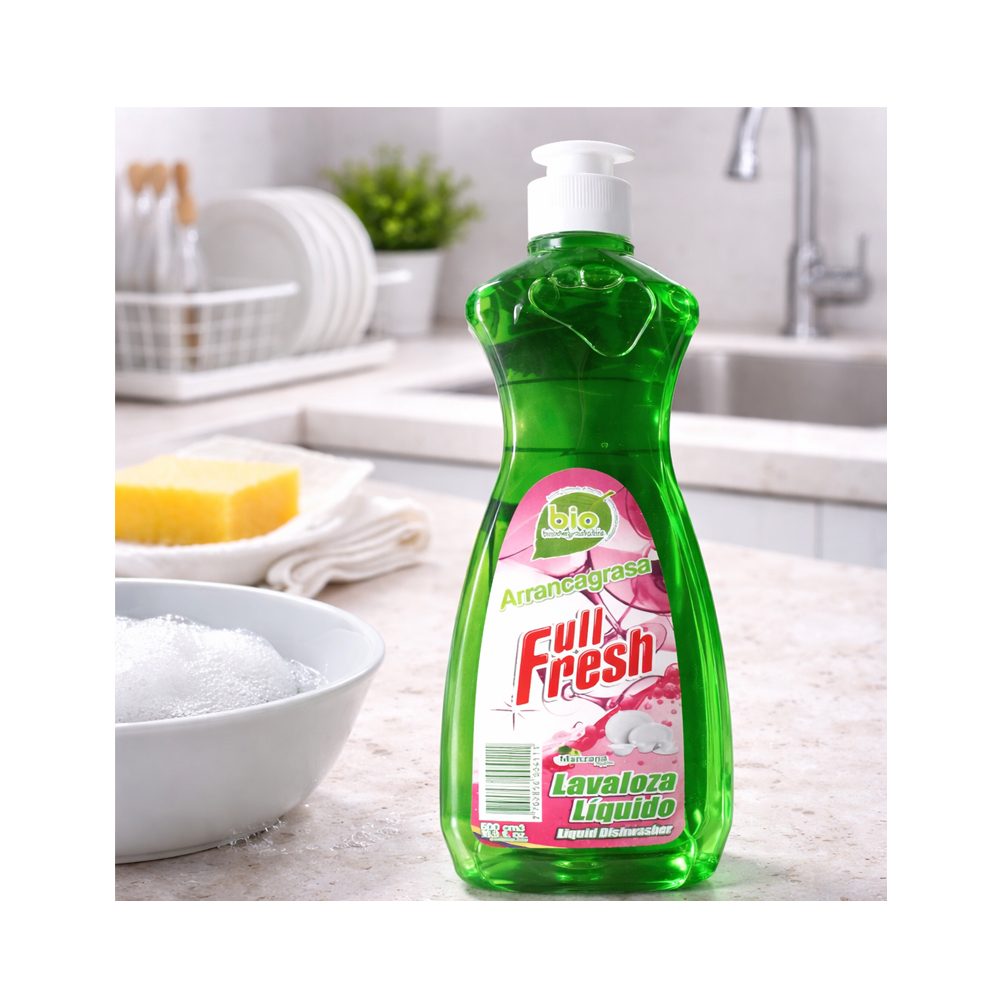 Lavaloza Líquido Manzana (500cc)