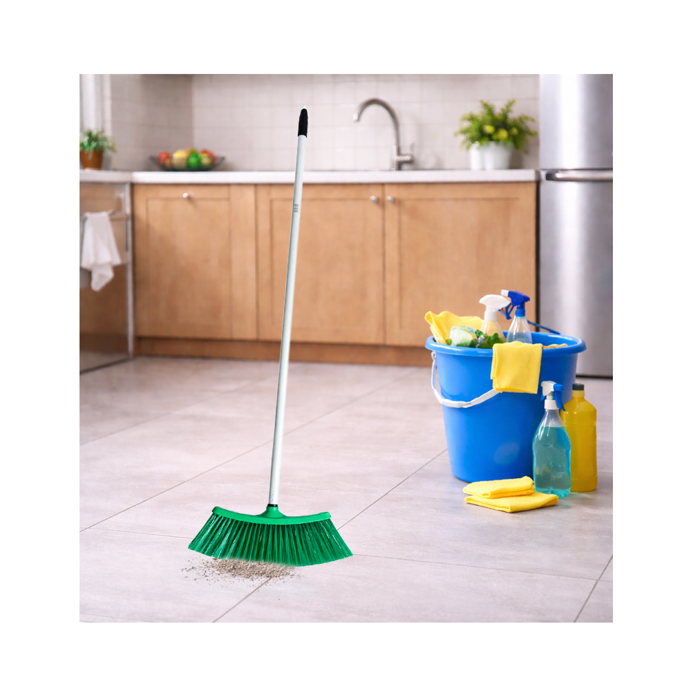 Escoba Girasol Dura con Mango