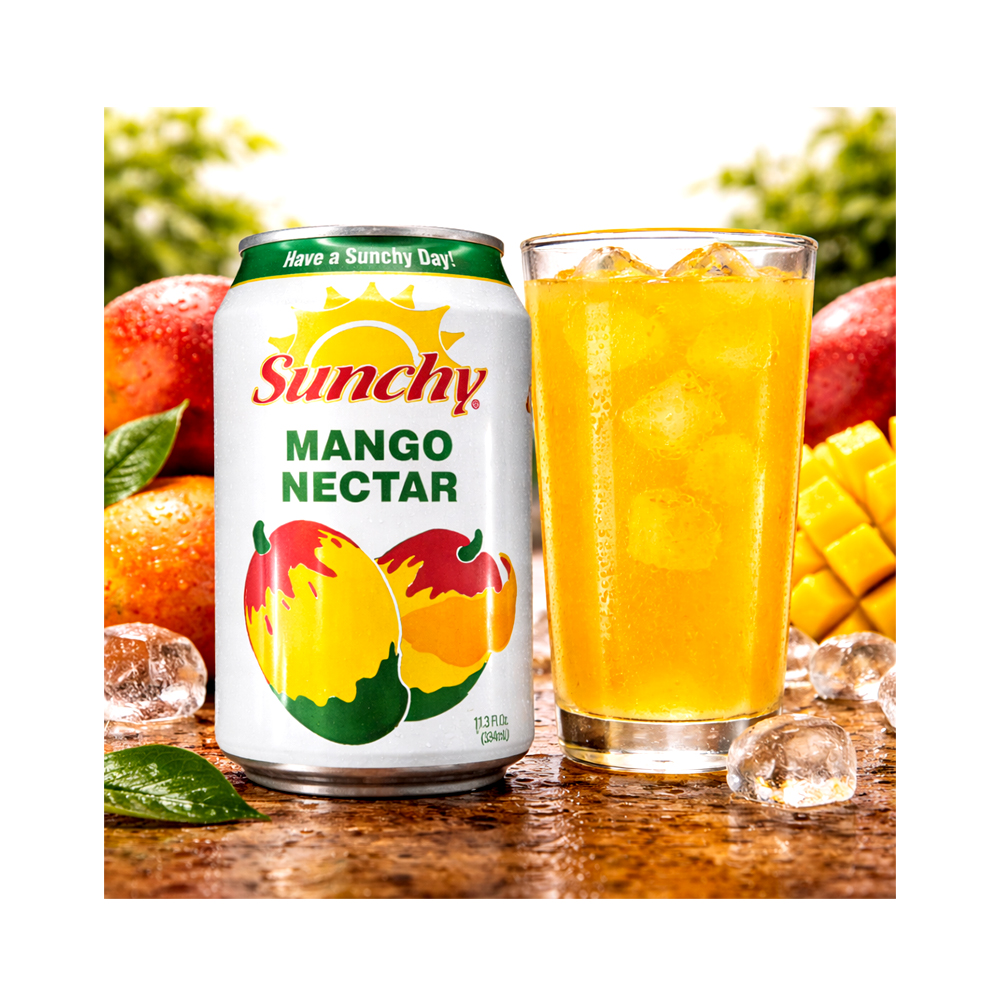 Pack 6uds Néctar de Mango Sunchy (6x330ml)