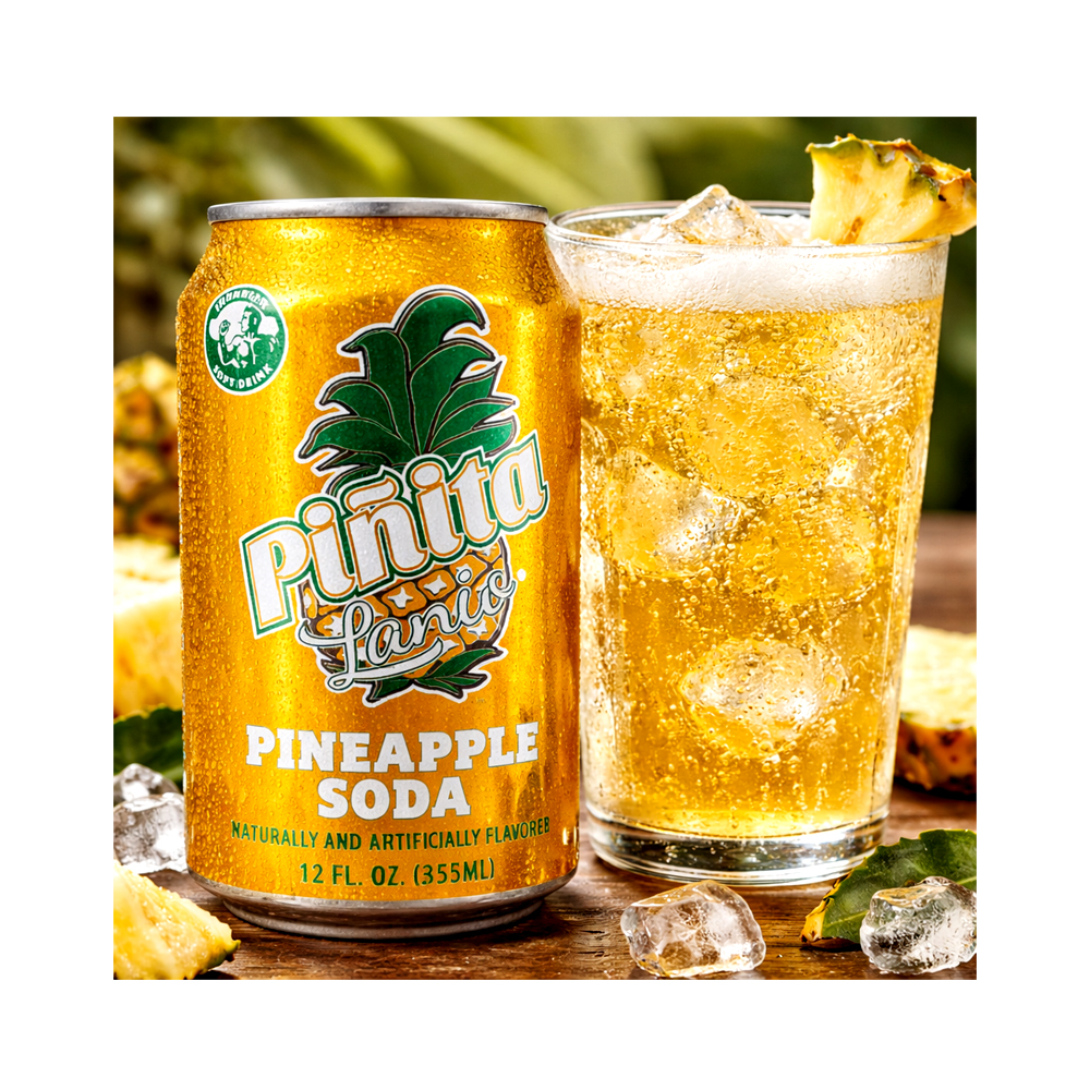 Pack 6uds Refresco de Piña Soda (6x355ml)