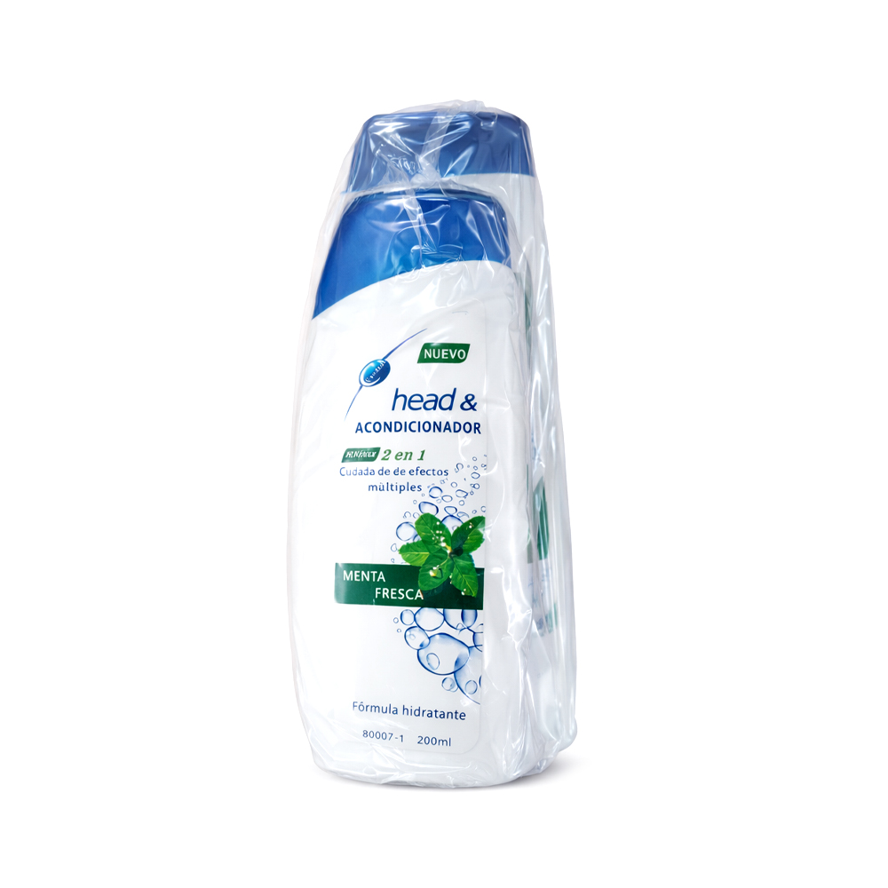 Shampoo y Acondicionador Menta (400ml)