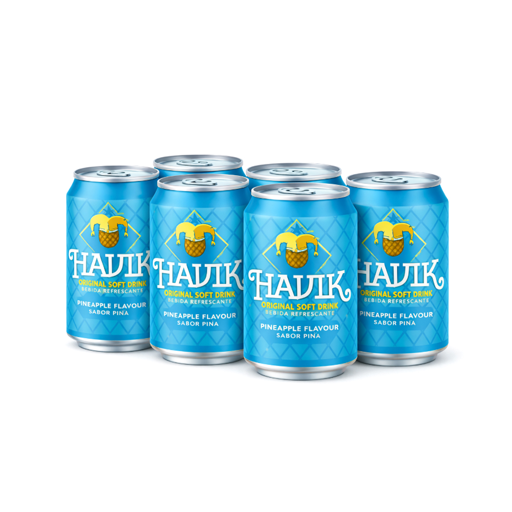 Pack Refresco Havik Piña (6x330ml)