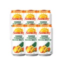 Pack 6uds Néctar de Mango & Piña & Guayaba Sunchy (6x334ml)