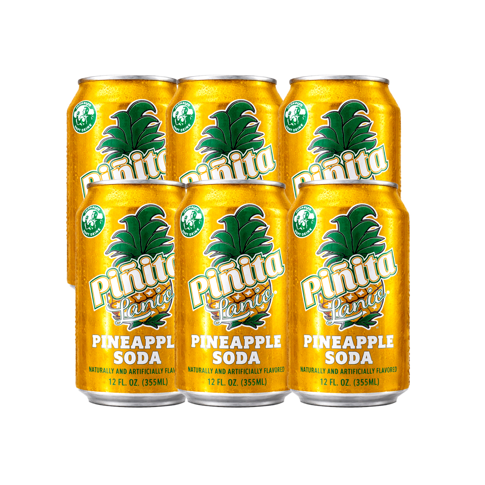 Pack 6uds Refresco de Piña Soda (6x355ml)
