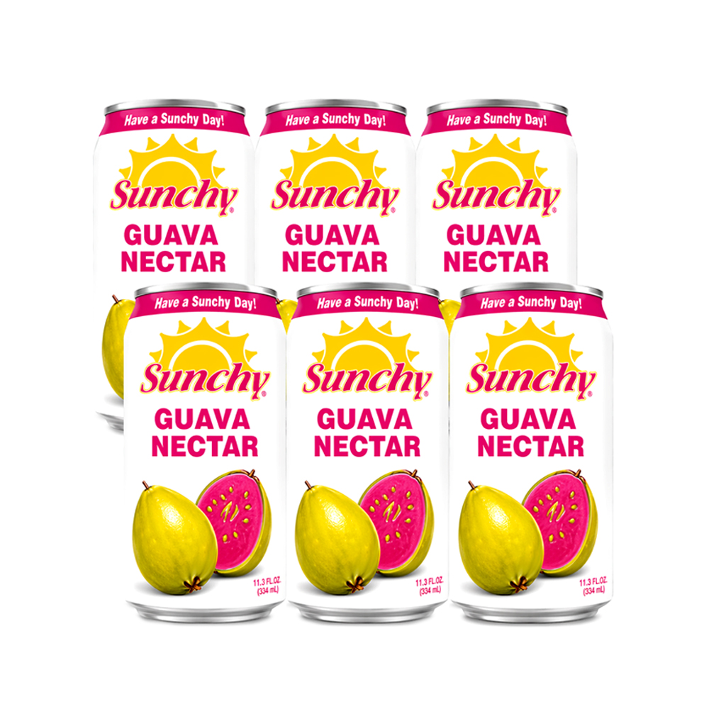 Pack 6uds Néctar de Guayaba Sunchy (6x334ml)