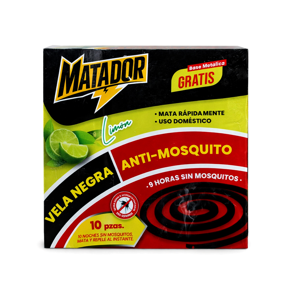 Velas Antimosquitos Limón (10uds)