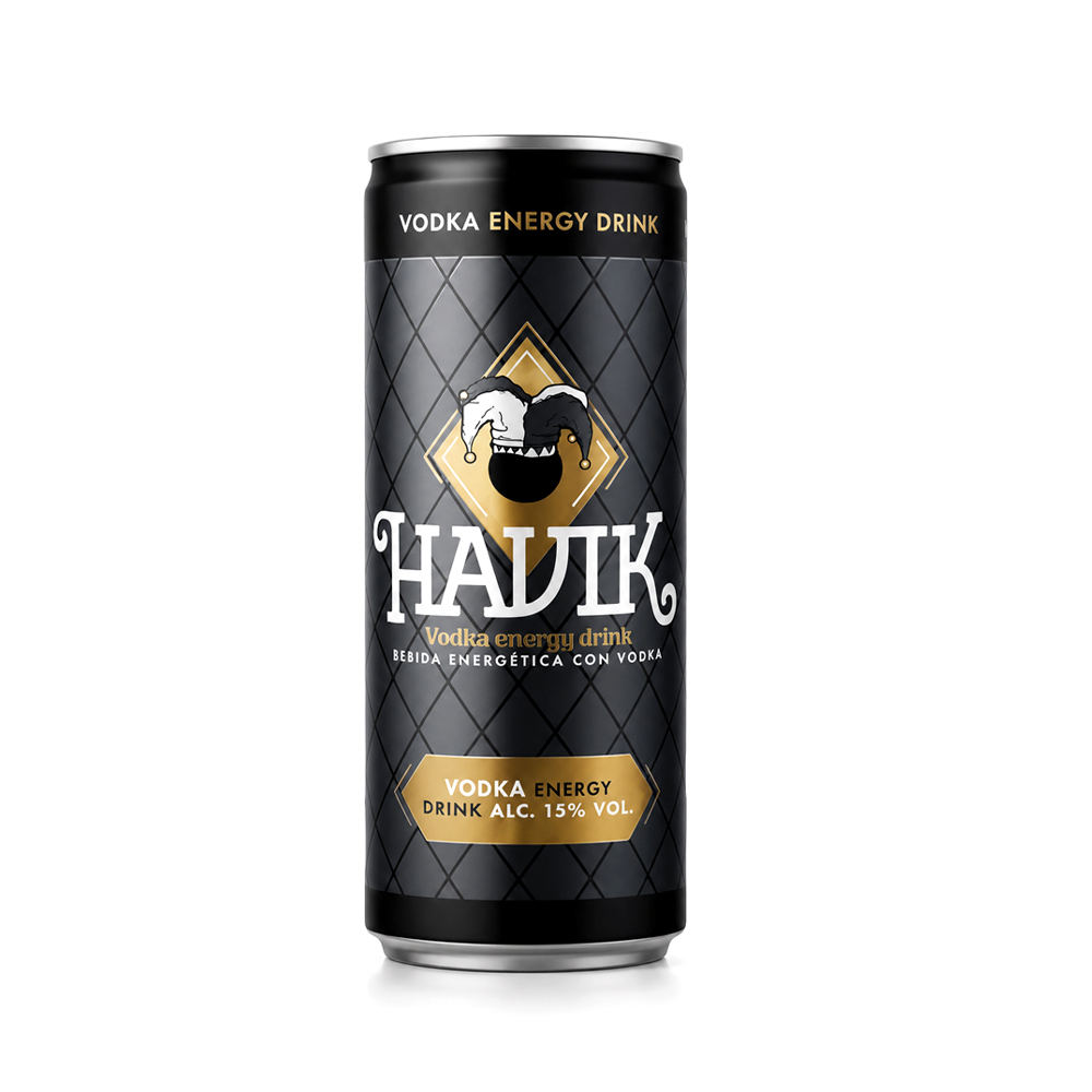Bebida Energetica Vodka Havik (250ml)