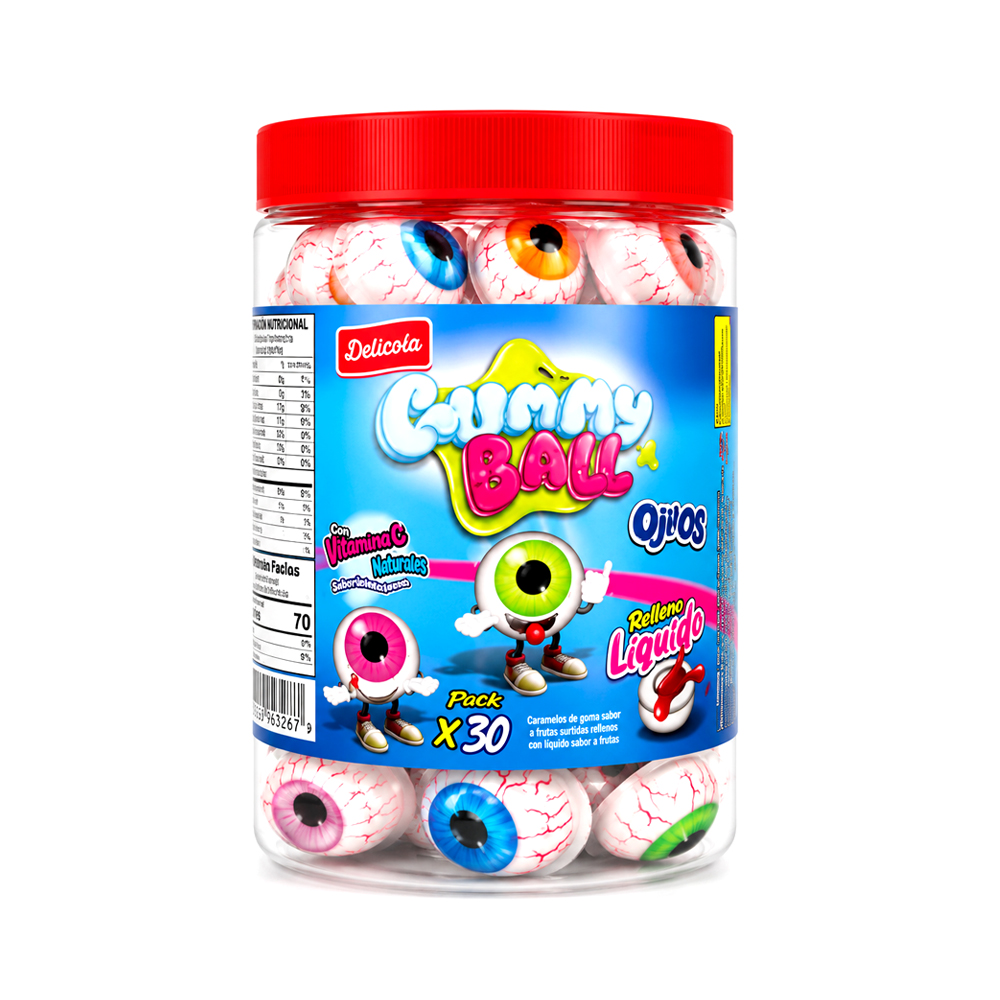 sagr Gummy Ball Balls (30uds)