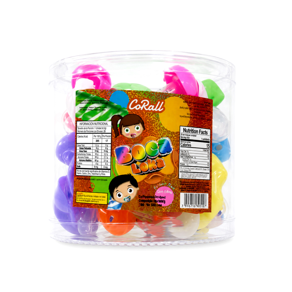 Caramelo  bdnfg Duro Boca Loca Beso (90g)