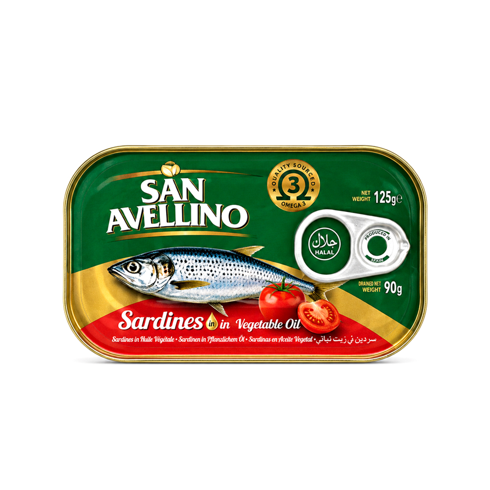 Sardina en Aceite Vegetal (90g)