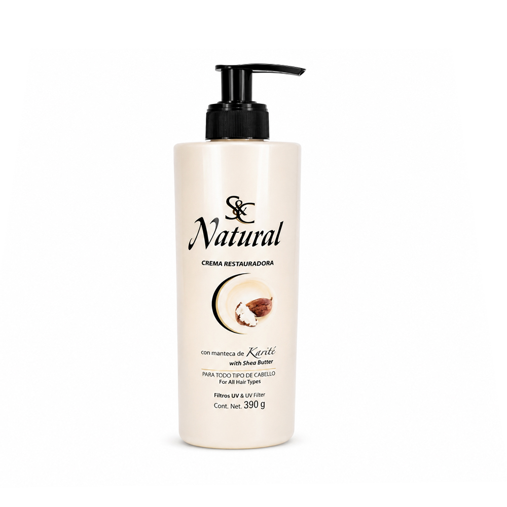 Crema Natural de Piel Restauradora Karite (390g)