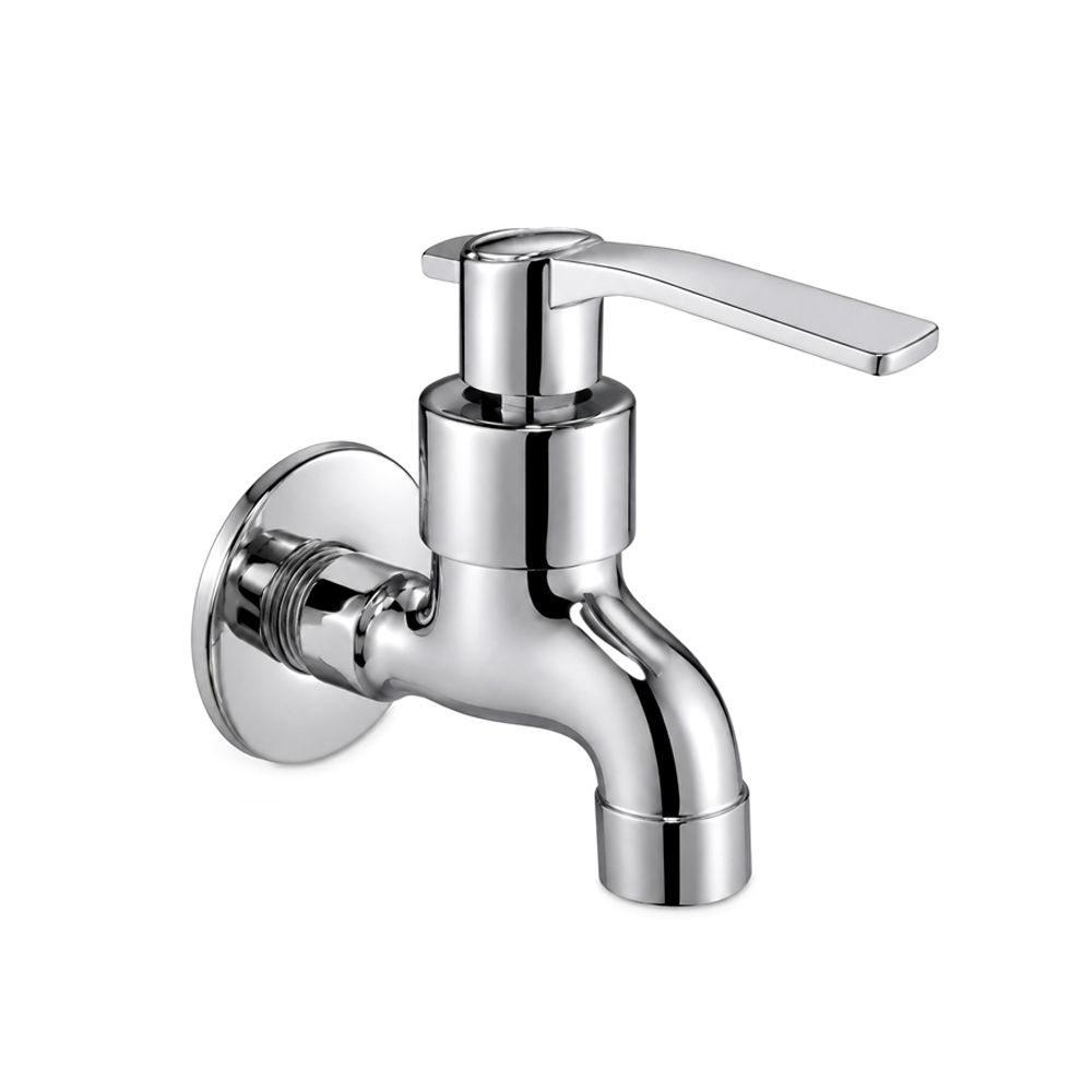 Llave de Fregadero de Tiro Rápido de Níquel Flansy