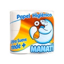 Pack 4 uds Papel Higienico Manati
