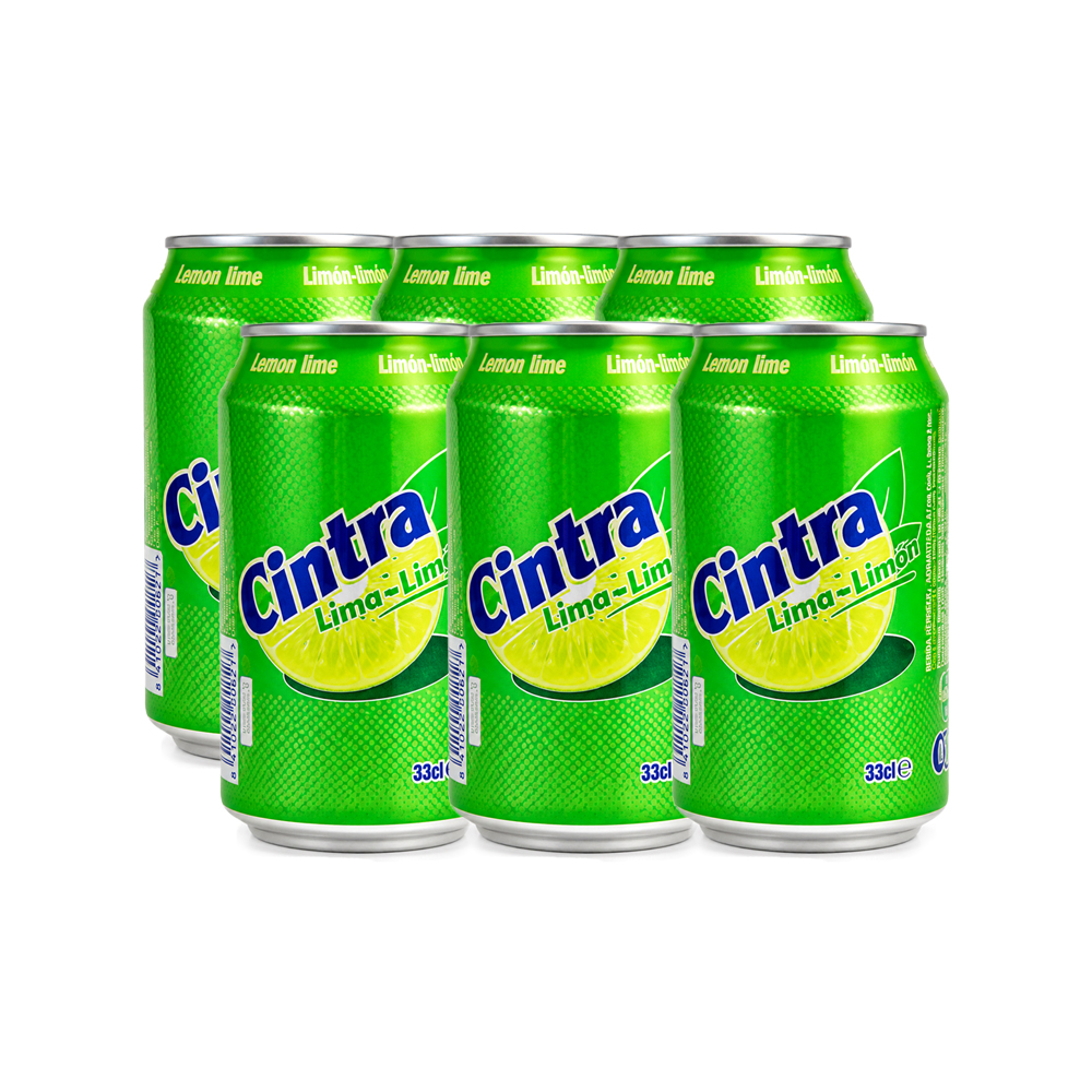 Pack de Refresco Cintra de Limón (6x330ml)