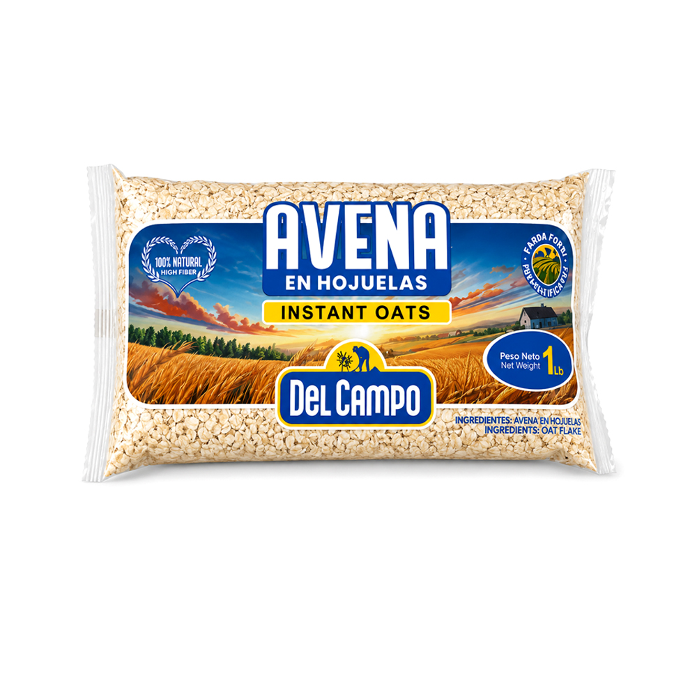 Avena en Hojuelas Del Campo (1lb)